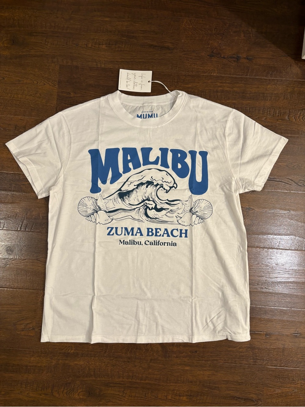 Show Me Your MuMu White Malibu Graphic Tee - Picture 3 of 7